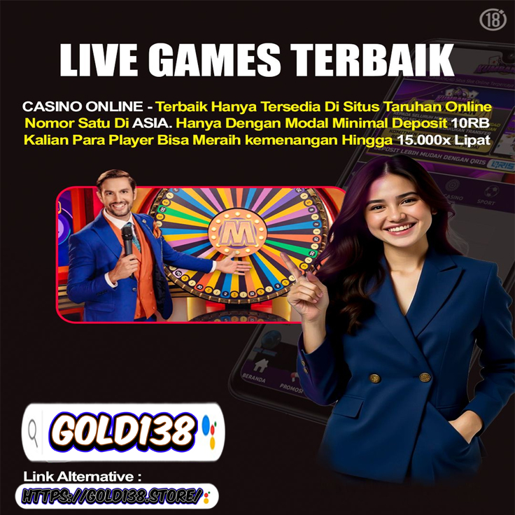 Gold138 - Live Games Terbaik Nomor Satu Di Asia image 1